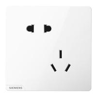 西门子 皓彩系列 5UB2618-3NC01 斜五孔插座 雅白