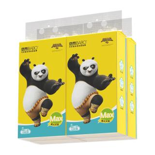 斑布 悬挂式抽纸 4层320抽4包(L码 175*175mm)