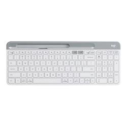 罗技 K580 101键 2.4G蓝牙 优联 双模无线薄膜键盘