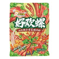 好欢螺油泼辣子香菜螺蛳粉260g*6袋礼盒袋装酸辣螺狮粉米粉柳州特产 香菜260g*6袋礼盒
