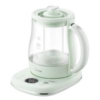美的（Midea）养生壶 1.5L煮茶壶烧水壶花茶壶10大功能12h恒温11档控温保温电热水壶玻璃滤网煮茶器YS15P304-1 1.5L 【轻音降噪】360°全盘加热