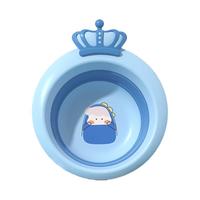 YeeHoO 英氏 X04A/B 儿童折叠脸盆 天空蓝