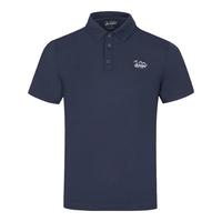 奥索卡 OZARK GEAR户外功能POLO衫男女同款2024夏季吸湿透气舒适短袖359549 深蓝-201 L/175