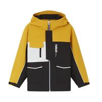 TOREAD 探路者 儿童三合一冲锋衣男女中大童装秋冬季保暖外套夹克 黑色 170