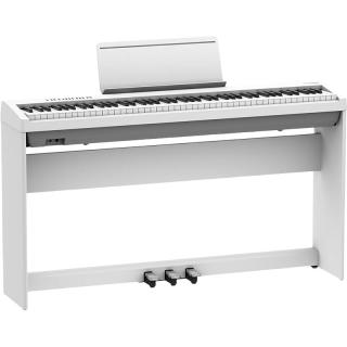 Roland FP-30X 电钢琴 88键力度键盘 白色 原厂木架+三踏板