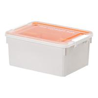 Citylong 禧天龙 五金收纳箱 双层 16L*2个 橘色