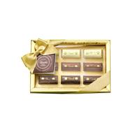 闻绮（Venchi）意大利原粒榛子&开心果巧克力礼盒130g 榛子开心果巧克力礼盒