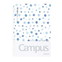 KOKUYO 国誉 Campus系列 WSG-SRDB540B B5线圈笔记本 水彩絮语款 蓝色 单本装