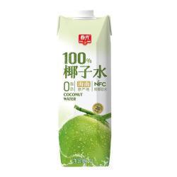 春光 食品 海南特产 100%纯椰子水1L NFC椰青椰汁饮料椰子原浆