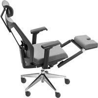 GAVEE人体工学椅午休电脑椅办公椅舒适护脊舒腰简约时尚老板座椅舒适久座办公椅午息可躺 T27H 铝合金脚