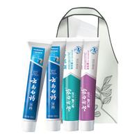 云南白药 益生菌清新牙膏 4支共410g