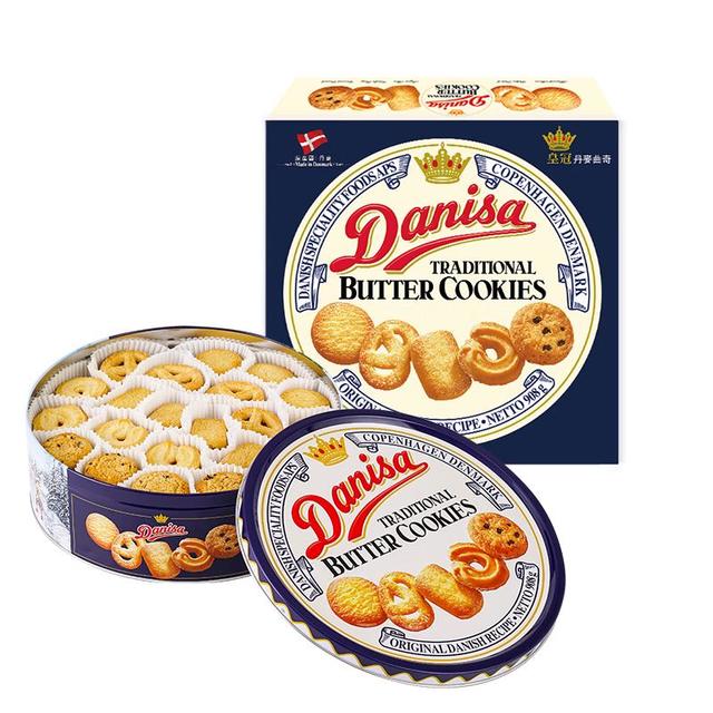 PLUS会员：皇冠丹麦曲奇 饼干 908g