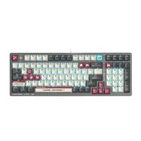 双飞燕（A4TECH）S90RT 98键有线机械键盘 阿尔法光轴RT吃鸡FPS游戏无畏契约打瓦罗兰电竞 血手幽灵 像素大战红 S90RT有线机械键盘 像素大战红