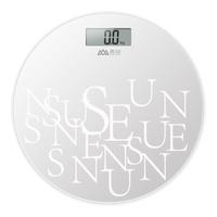 香山圆形体重秤 电子秤人体家用秤高精度 圆形31cm直径大秤面 电池款 圆形大秤面-体重秤【电池】