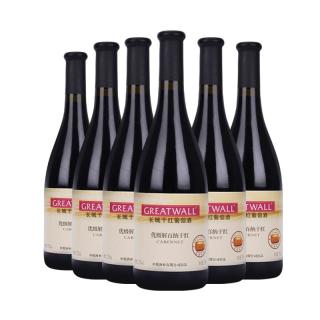 GREATWALL 长城葡萄酒 优级 解百纳干红葡萄酒 750ml*6瓶