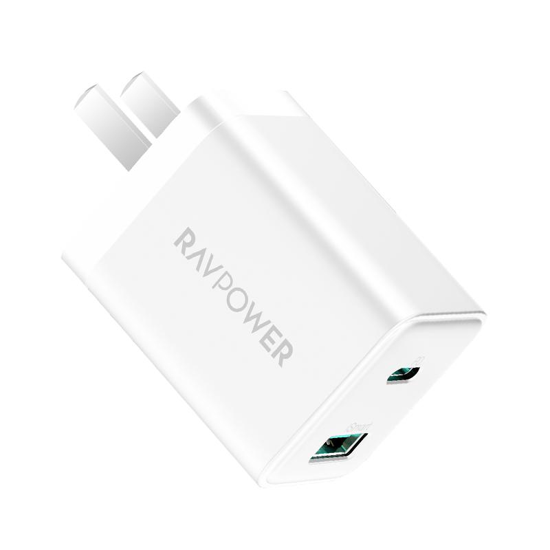 RAVPOWER 睿能宝 RP-PC170 30W 充电器 二合一