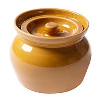 维艾(Newair)瓦罐炖盅隔水炖一人份小蒸蛋炖罐带盖老式沙县家用陶瓷煨汤汤盅罐 白色带盖-450ml/1个装