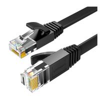 UGREEN 绿联 NW102 六类CAT6 千兆扁网线 10m 黑色