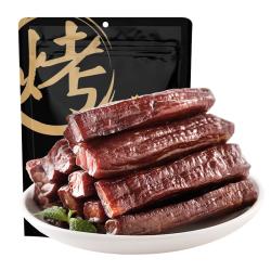科尔沁 风干牛肉 448g 原味 保真牛肉干