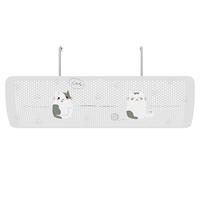 Imakara挂式空调挡风板防直吹空调出风口防风挡板空调防直吹遮风板帘罩 空调挡风神器（灰色）