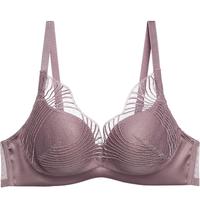 Aimer 爱慕 宫系列 女士无钢圈文胸 AM174611 豆沙紫 75C/34C