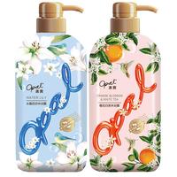 澳寶 花园密语沐浴露 橙花留香百合补水甜杏蔷薇 滋润美肌家庭沐浴液 橙花白茶500ml+水盈百合500ml