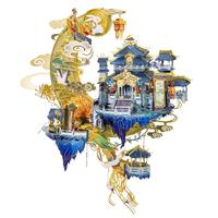 MY 艺模 仙宫系列 YM-N090-C 月宫 158片装