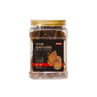 京东京造咔咔脆风干牛脆片100g香辣香烤薄脆牛脆脆内蒙特产年货