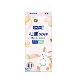 杜迪 dodie杜迪兔兔柔纸尿裤成长裤拉拉裤轻薄透气柔软干爽婴幼儿尿不湿新版 拉拉裤xxl 30片