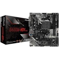 ASRock 华擎 B450M-HDV M-ATX主板(AMD AM4、B450)