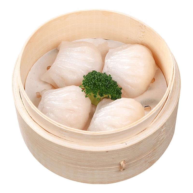 鲜聚汇广式水晶虾饺25g/只大号港式早餐方便菜茶点虾饺皇 面点皮薄馅大内有大虾仁 水晶虾饺500g