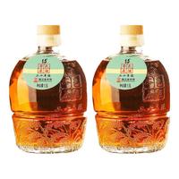 圣塔绍兴黄酒本色原酒无焦糖色二十年陈花雕酒手工纯粮黄酒玻璃坛 半干型 20年陈 无焦糖色 2坛装
