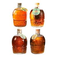 圣塔绍兴黄酒本色原酒无焦糖色二十年陈花雕酒手工纯粮黄酒玻璃坛 1.5L 4瓶 四种口味组合
