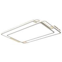 ARROW箭牌照明 客厅灯LED铁艺吸顶灯卧室灯具套餐中山灯具QC1001 白榆-90CM三色150W适25平内