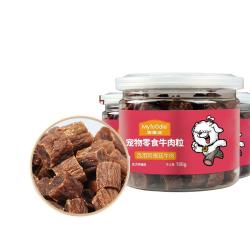 麦富迪 狗狗零食 成犬幼犬全犬种通用宠物训犬零食 牛肉粒180g*3