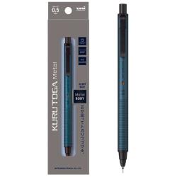 uni 三菱 uni KURUTOGA自动铅笔 0.5mm金属笔握考试书写绘图素描旋转活动铅笔 M5