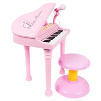 BAOLI宝丽儿童电子琴玩具宝宝带话筒麦克风音乐启蒙钢琴新年