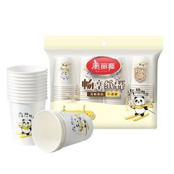 美丽雅 一次性杯子 加厚防烫办公家用水杯 畅享系列水杯210ml*80只