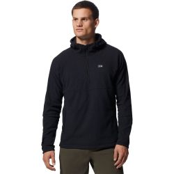 MOUNTAIN HARDWEAR 男式 Summit Grid 网格抓绒连帽衫
