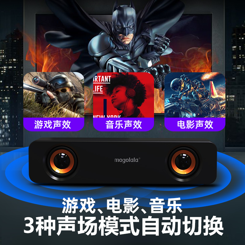 顶配版白【HIFI全频喇叭：全频音效+七彩灯+蓝牙功能