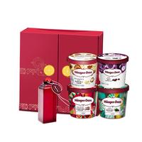 哈根达斯 Haagen-Dazs）雪泥冰淇淋（金桔*3/芒果味*3/草莓味*3/蓝莓葡萄*3）共12只 900g