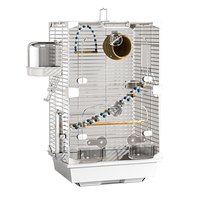 鸟笼鹦鹉笼子家用珍珠玄凤八哥带繁殖箱豪华别墅虎皮活鸟大号