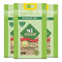 AATURELIVE N1爱宠爱猫  N1爱宠爱猫玉米豆腐砂6.5kg*3 2.0mm颗粒
