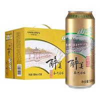 TSINGTAO 青岛啤酒 醉美山水 苏州园林 黄啤酒 500ml*12听
