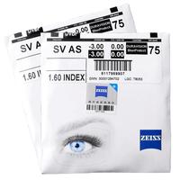 蔡司 泽锐防蓝光Plus+钻立方铂金膜1.67+送镜架多款镜框