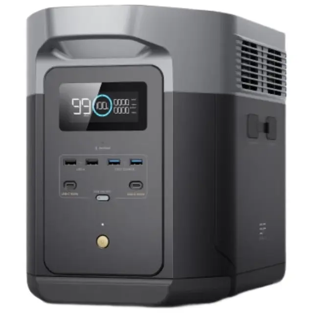 ECOFLOW 德2000 户外移动电源 黑色 560000mAh 4600W