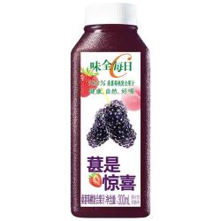 味全 每日C桑葚莓桃复合果汁300ml*4冷藏饮料组合装