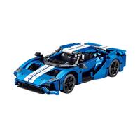 SEMBO BLOCK 森宝积木 积械狂飚系列 715302 伏特GT22 福特 GT 跑车 1:18