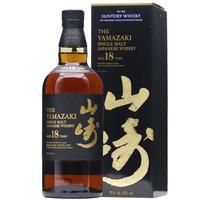 SUNTORY山崎(Yamazaki)日本单一麦芽威士忌三得利洋酒 700ml 山崎18年单一麦芽威士忌-有盒