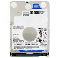 西部数据(Western Digital) 蓝盘 500GB SATA6Gb/s 5400转128M 笔记本硬盘(WD5000LPZX)